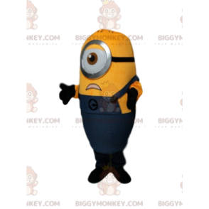 Kostium maskotki BIGGYMONKEY™ Stuarta, naszego słynnego Minionka z jednym okiem - Znani ludzie maskotki - BiggyMonkey.com