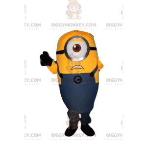 Kostium maskotki BIGGYMONKEY™ Stuarta, naszego słynnego Minionka z jednym okiem - Znani ludzie maskotki - BiggyMonkey.com