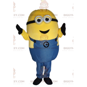 Super enthousiaste Bob The Minion BIGGYMONKEY™ mascottekostuum