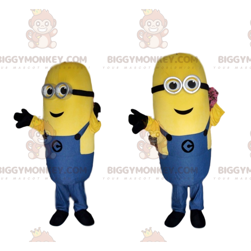 Bandledaren Kevin The Minion BIGGYMONKEY™ maskotdräkt -