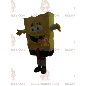 Super Crazy SpongeBob BIGGYMONKEY™ Mascot Costume –
