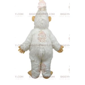 Disfraz de mascota Yeti Blanco de Grandes Dientes BIGGYMONKEY™