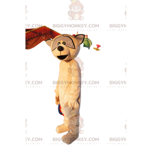 Brown Raccoon BIGGYMONKEY™ Mascot Costume. raccoon costume -