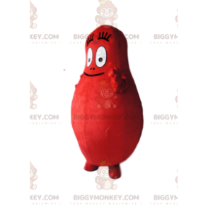 Στολή μασκότ BIGGYMONKEY™ του Barbidur, η κόκκινη καραμέλα της