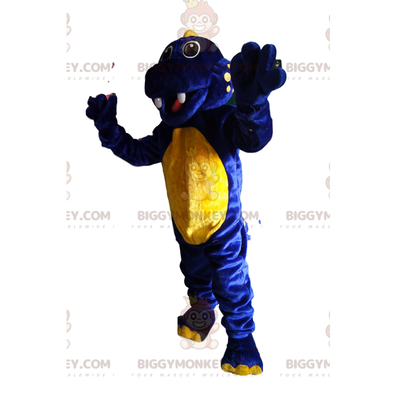 Fantasia de mascote BIGGYMONKEY™ de dinossauro Cortar L (175-180CM)