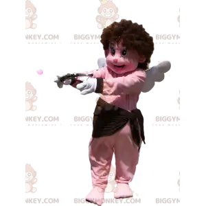 Amor BIGGYMONKEY™ Maskottchenkostüm mit süßem Gesicht und