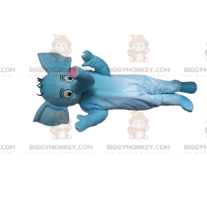 För söt blå elefant BIGGYMONKEY™ maskotdräkt - BiggyMonkey
