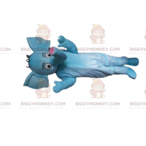 Liian söpö Blue Elephant BIGGYMONKEY™ maskottiasu - Elefantti-maskotit - BIGGYMONKEY_014076 - BiggyMonkey.com