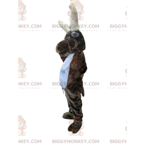 Älg BIGGYMONKEY™ maskotdräkt med stora horn - BiggyMonkey maskot