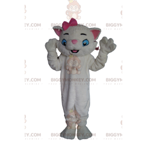Disfraz de mascota BIGGYMONKEY™ de gato blanco muy encantador