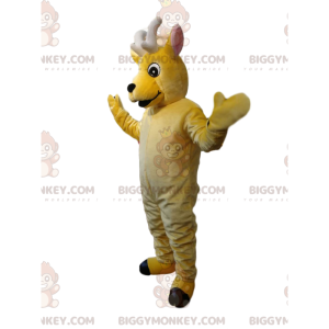 Really Cute Little Yellow Deer BIGGYMONKEY™ Mascot Costume -