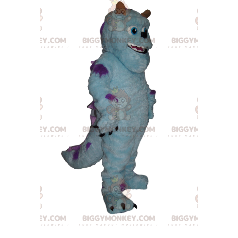 Costume de mascotte BIGGYMONKEY™ de Sulli, le monstre bleu Costume de mascotte BIGGYMONKEY™ de Sulli, le monstre bleu