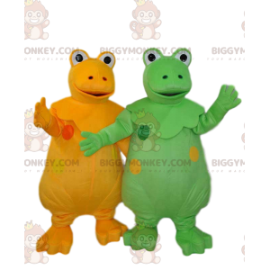 Casimir og Hyppolite BIGGYMONKEY™ Mascot Costume Duo -