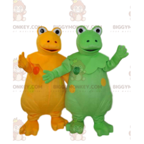 Casimir og Hyppolite BIGGYMONKEY™ Mascot Costume Duo -