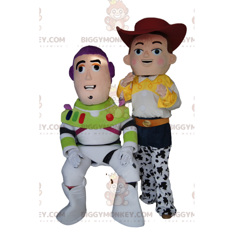 Toy Story Jessie e Buzz Lightyear, coppia di costumi per Toy Story Jessie e Buzz Lightyear, coppia di costumi per