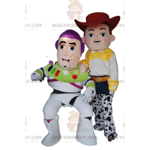Toy Story Jessie ja Buzz Lightyear BIGGYMONKEY™ maskottipukuduo