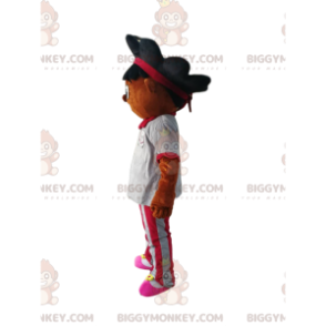 BIGGYMONKEY™ mascottekostuum van klein gemengd ras meisje met prachtig haar - BiggyMonkey.com