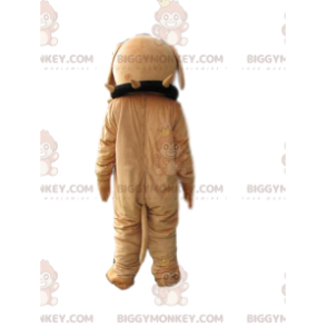 BIGGYMONKEY™ Agressief gebruind Bulldog-mascottekostuum met
