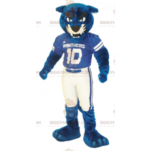 Giant Blue and White Tiger BIGGYMONKEY™ Mascot Costume -