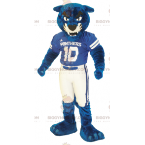 Reuze blauwe en witte tijger BIGGYMONKEY™ mascottekostuum - Mascottes van de tijger - BIGGYMONKEY_01704 - BiggyMonkey.com