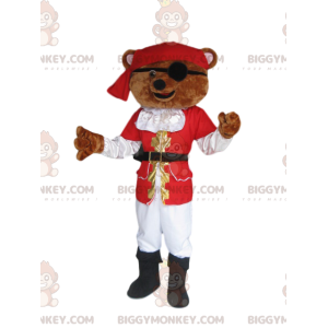 Disfraz de mascota de oso pardo BIGGYMONKEY™ con traje de
