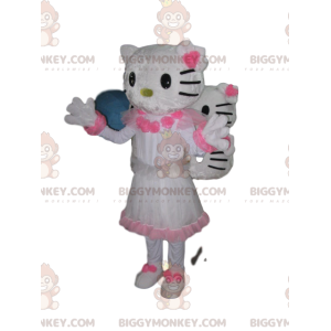 BIGGYMONKEY™-Maskottchenkostüm von Hello Kitty mit hübschem