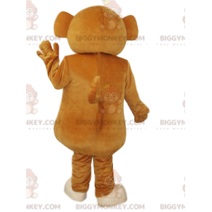 Καφέ και κρεμ Στολή μασκότ BIGGYMONKEY™ Little Monkey. στολή