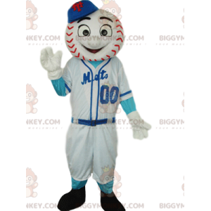 Sports Character BIGGYMONKEY™ Mascot Costume with Baseball Ball