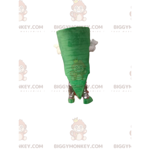 Green Man BIGGYMONKEY™-mascottekostuum met boze look -