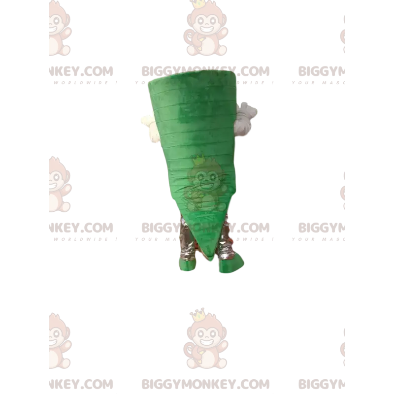 Green Man BIGGYMONKEY™ Maskottchenkostüm mit bösem Look - Green Man BIGGYMONKEY™ Maskottchenkostüm mit bösem Look -