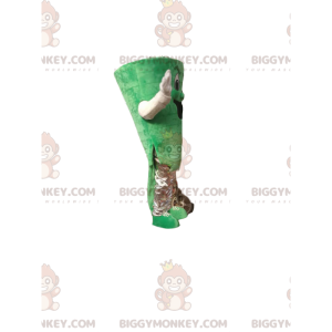 Green Man BIGGYMONKEY™ Mascot Costume With Wicked Look -