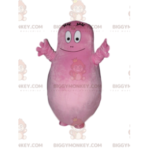 Barbapapa's BIGGYMONKEY™ Mascot Costume, The All Pink Daddy –
