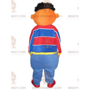 Kostým BIGGYMONKEY™ Legrační hnědý muž s přimhouřenýma očima - Pánské maskoti - BIGGYMONKEY_014158 - BiggyMonkey.com