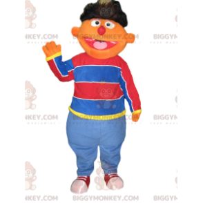 BIGGYMONKEY™ Sjov brun mand med skæve øjne maskotkostume - Mænds maskoter - BIGGYMONKEY_014158 - BiggyMonkey.com