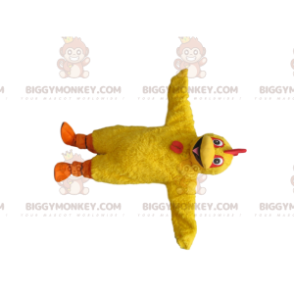 BIGGYMONKEY™ Mascot Costume Yellow Chicken With Cute Red Crest - Hens Mascot - Roosters - Chickens - BiggyMonkey.com