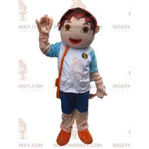 Liten brun gutt BIGGYMONKEY™ maskotkostyme. brun guttedrakt - Gutter og jenter maskoter - BIGGYMONKEY_014171 - BiggyMonkey.com