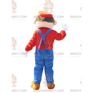BIGGYMONKEY™ mascot costume of Mario Bros, the famous Nintendo