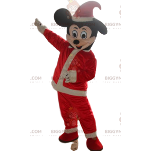 Στολή μασκότ Mickey Mouse BIGGYMONKEY™, στολή του Άγιου Βασίλη