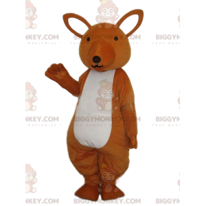 Brown Kangaroo BIGGYMONKEY™ Mascot Costume. Kangaroo costume –