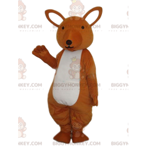 Brown Kangaroo BIGGYMONKEY™ Mascot Costume. Kangaroo costume -