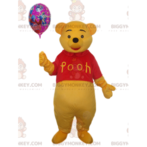  Στολή μασκότ Winnie The Pooh BIGGYMONKEY™ με μπαλόνι - Μασκότ διάσημων χαρακτήρων - BIGGYMONKEY_014195 - BiggyMonkey.com
