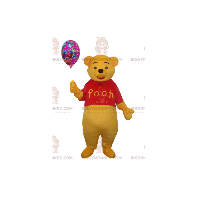 Winnie The Pooh BIGGYMONKEY™ Mascot Costume with Balloon -