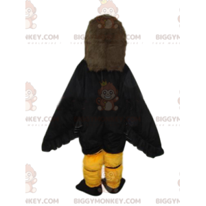 BIGGYMONKEY™ Majestueus bruin adelaar-mascottekostuum.