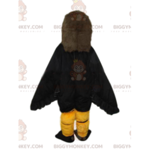 Kostým maskota BIGGYMONKEY™ Majestic Brown Eagle. kostým orla –