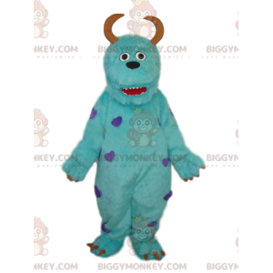 Traje de mascote BIGGYMONKEY™ de Sully, o famoso monstro azul