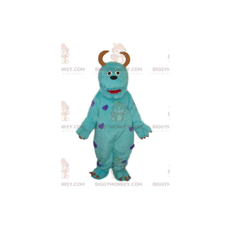 BIGGYMONKEY™ mascot costume of Sully the famous blue monster