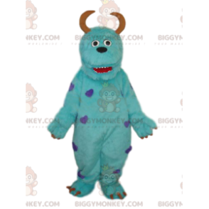 BIGGYMONKEY™ mascottekostuum van Sully, het beroemde blauwe