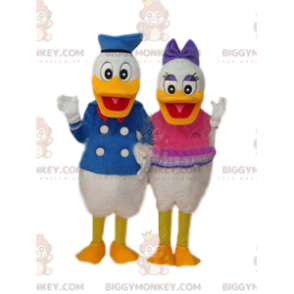 Donald and Daisy BIGGYMONKEY™ Mascot Costume Duo –
