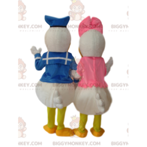 Donald and Daisy BIGGYMONKEY™ Mascot Costume Duo -