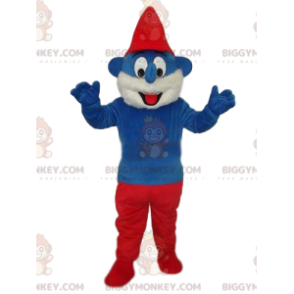 Papa Smurf with Big Nose BIGGYMONKEY™ Mascot Costume -